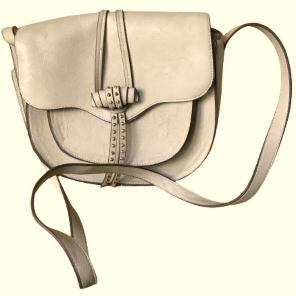 Steve Madden Cream Crossbody Bag
